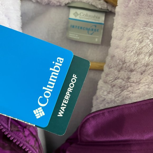 Columbia 3 in 1 Women's Purple Tunnel Falls™ Interchange Jacket - Picture 12 of 13